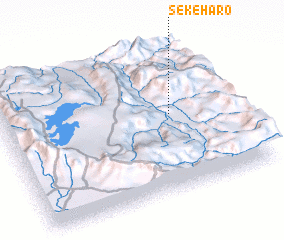 3d view of Sekʼe Haro