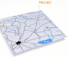 3d view of Tall ‘Alī