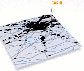 3d view of Gorki