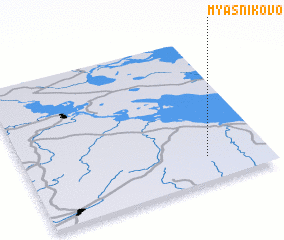 3d view of Myasnikovo