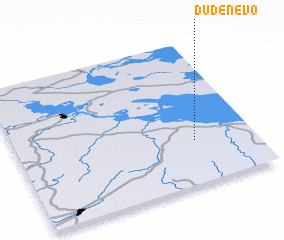 3d view of Dudenëvo