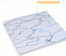 3d view of Steshëvskaya