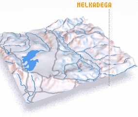 3d view of Melka Dega