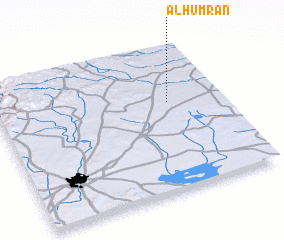 3d view of Al Ḩumrān