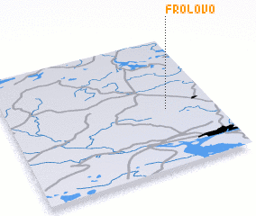 3d view of Frolovo