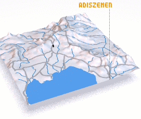 3d view of Ādīs Zemen