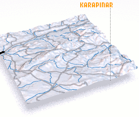 3d view of Karapınar