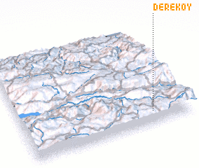 3d view of Dereköy