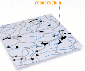 3d view of Fedoseyevka