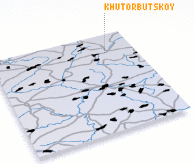 3d view of Khutor Butskoy