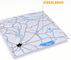 3d view of Jubb al Ḩamīr