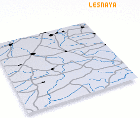 3d view of Lesnaya