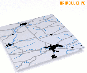 3d view of Krivoluch\