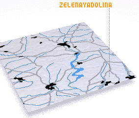 3d view of Zelenaya Dolina