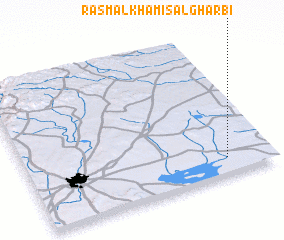 3d view of Rasm al Khamīs al Gharbī