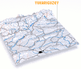 3d view of Yukarıgüzey