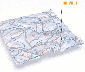 3d view of Kahyalı