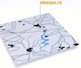 3d view of Prioskolʼye