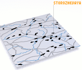 3d view of Storozhevaya