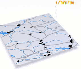 3d view of Lebedevo