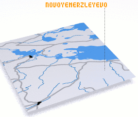 3d view of Novoye Merzleyevo