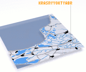 3d view of Krasnyy Oktyabr\