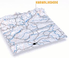 3d view of Karanlıkdere