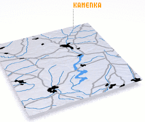 3d view of Kamenka