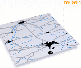 3d view of Temirëvo