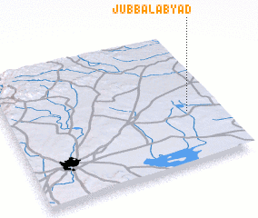 3d view of Jubb al Abyaḑ