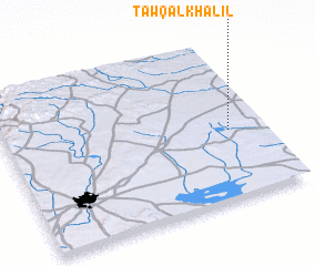 3d view of Ţawqal Khalīl