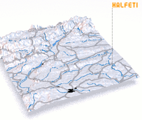 3d view of Halfeti