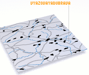 3d view of Vyazovaya Dubrava