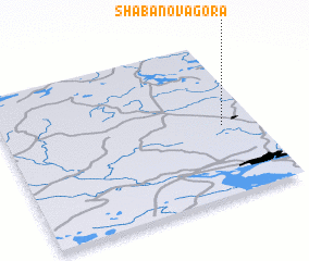 3d view of Shabanova Gora