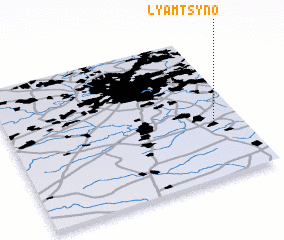 3d view of Lyamtsyno