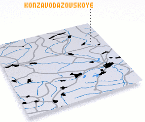 3d view of Konzavod-Azovskoye
