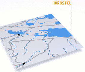 3d view of Korostel\