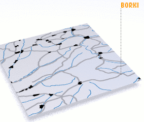 3d view of Borki