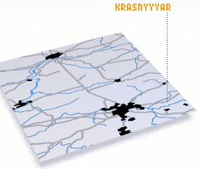 3d view of Krasnyy Yar