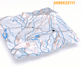 3d view of Debre Zeyit