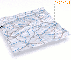 3d view of Akçakale