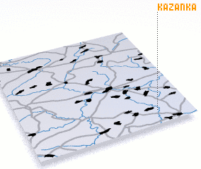 3d view of Kazanka