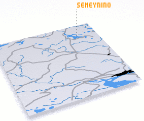3d view of Semeynino