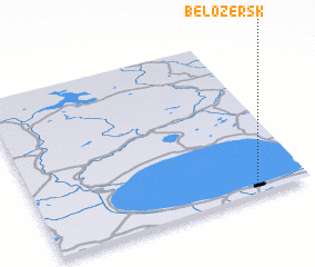 3d view of Belozërsk