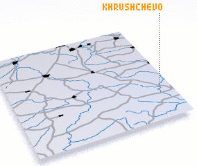 3d view of Khrushchëvo