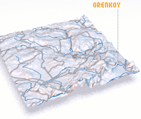 3d view of Örenköy