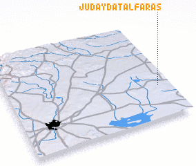 3d view of Judaydat al Faras