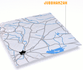 3d view of Jubb Ḩamzah