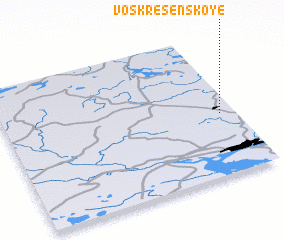 3d view of Voskresenskoye