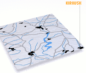 3d view of Kirovsk